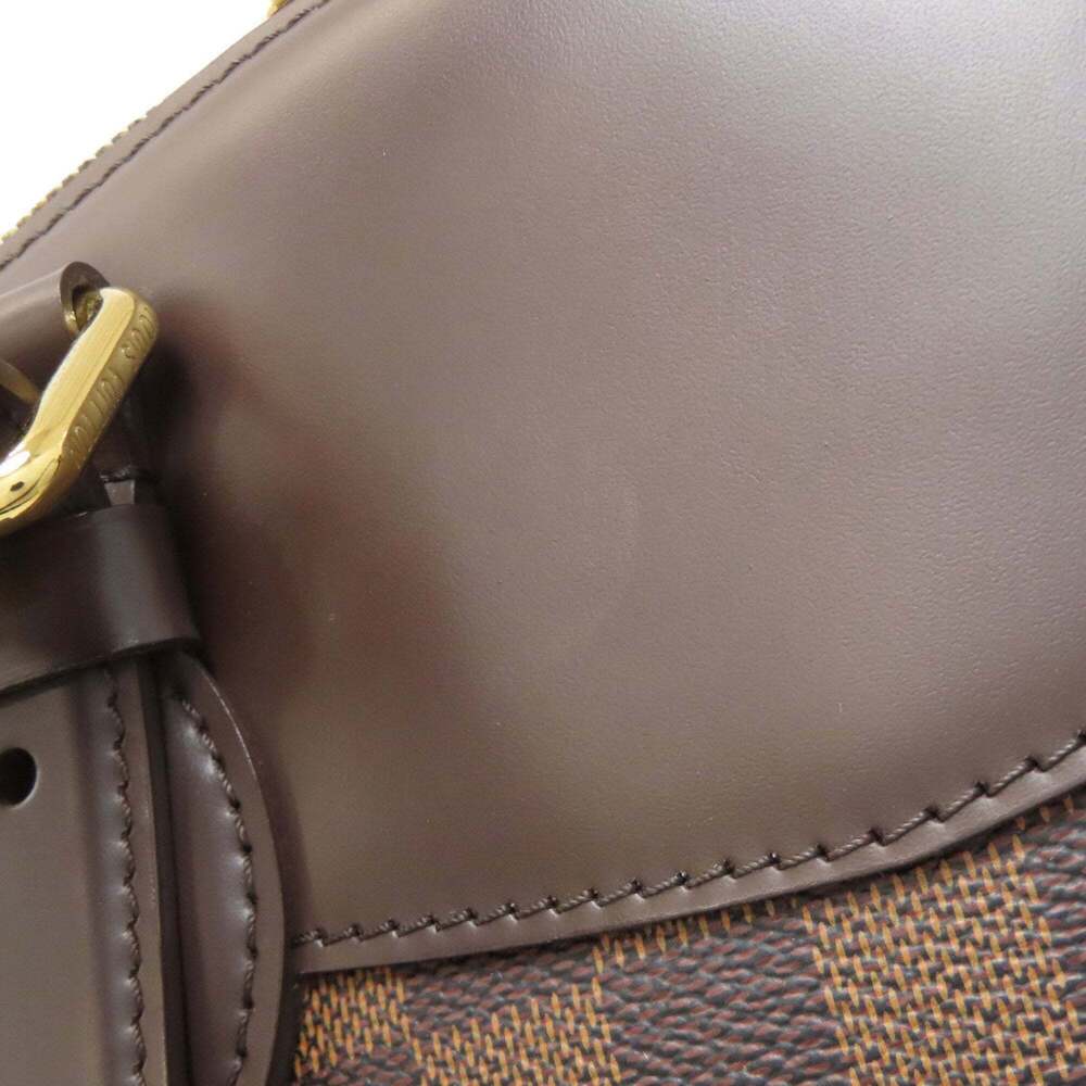 LOUIS VUITTON Authentic Brown Damier Canvas Tote Bag - Picture 15 of 16